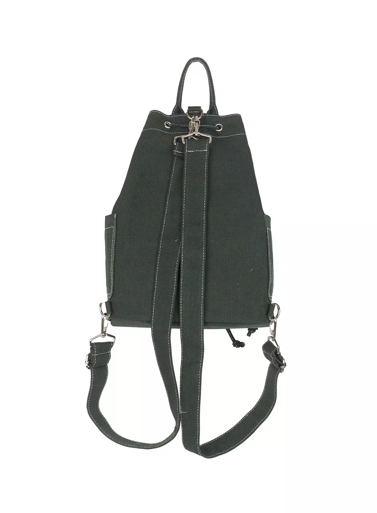 Stitched Canvas Drawstring Bag IU512 - Image 10