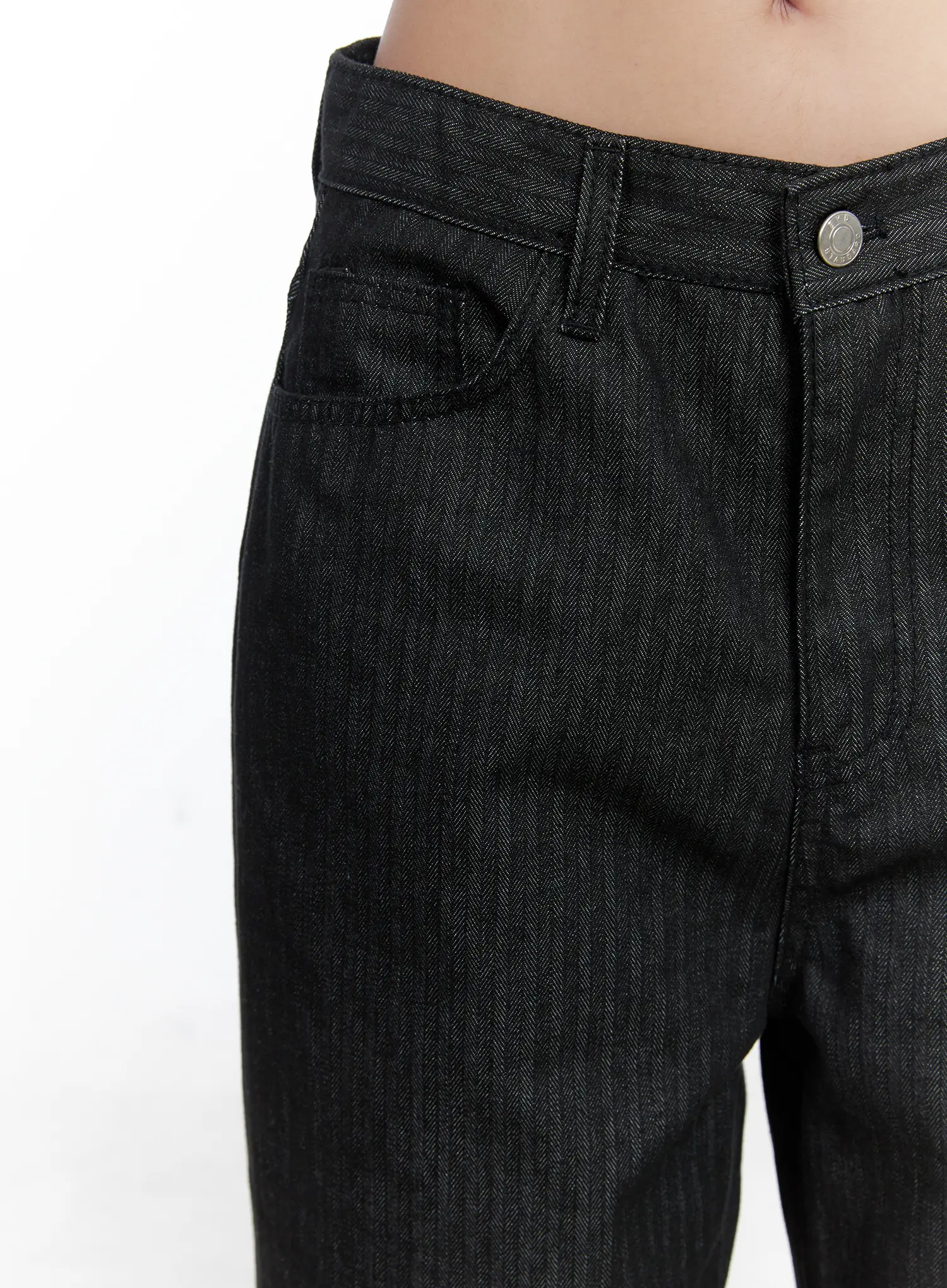 Stormi Stripe Wide-Leg Jeans CS502 - Image 3
