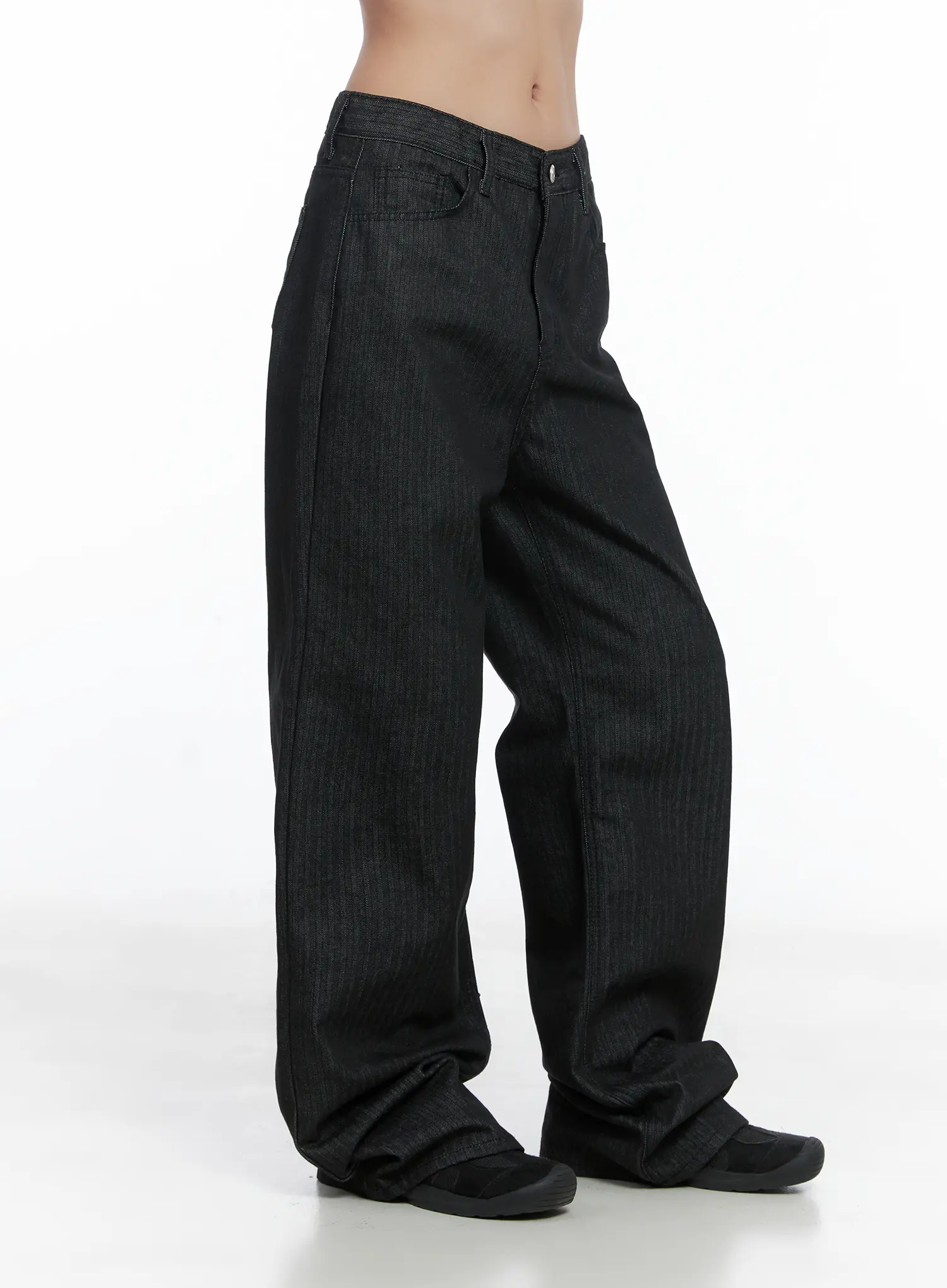Stormi Stripe Wide-Leg Jeans CS502 - Image 4