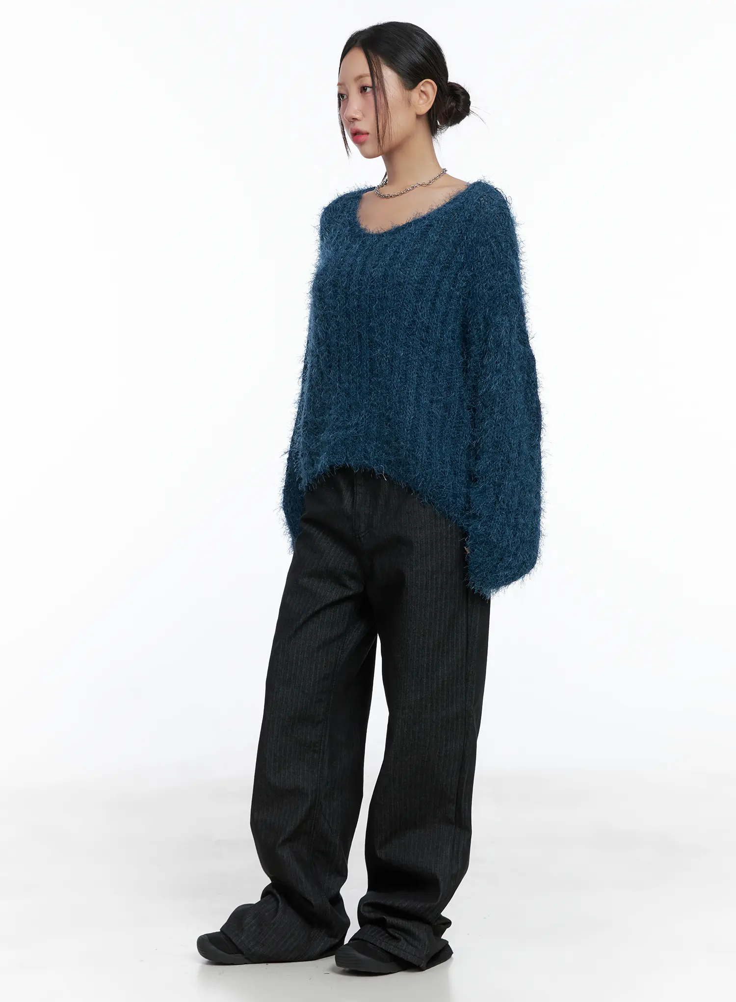 Stormi Stripe Wide-Leg Jeans CS502 - Image 5
