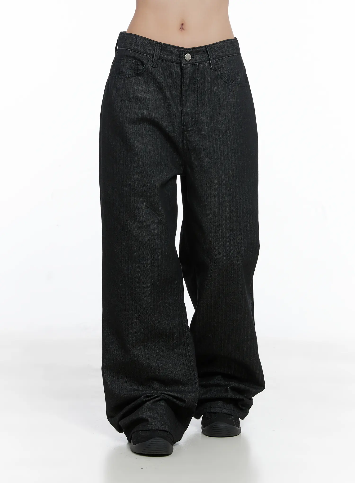 Stormi Stripe Wide-Leg Jeans CS502 - Image 8