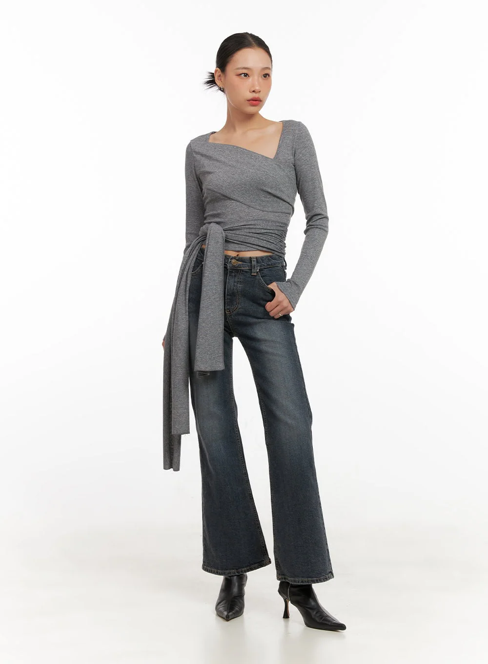 Strap Balance Crop Top CD409 - Image 2
