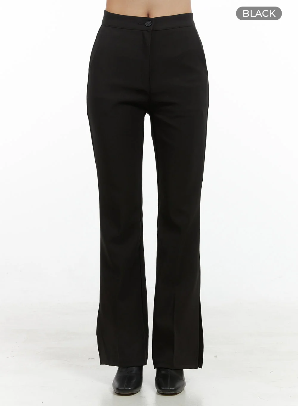 Streamline Fit Slit Poly Rayon Trousers OS416 - Image 8
