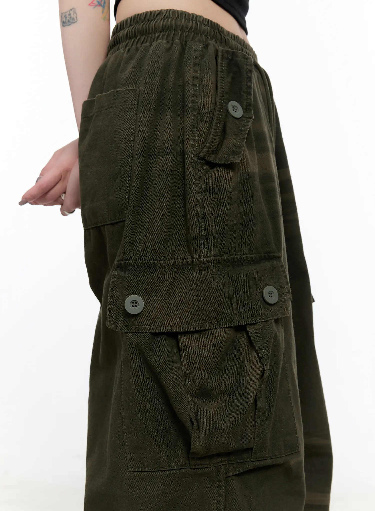 Street Style Cargo Pants CN517 - Image 8