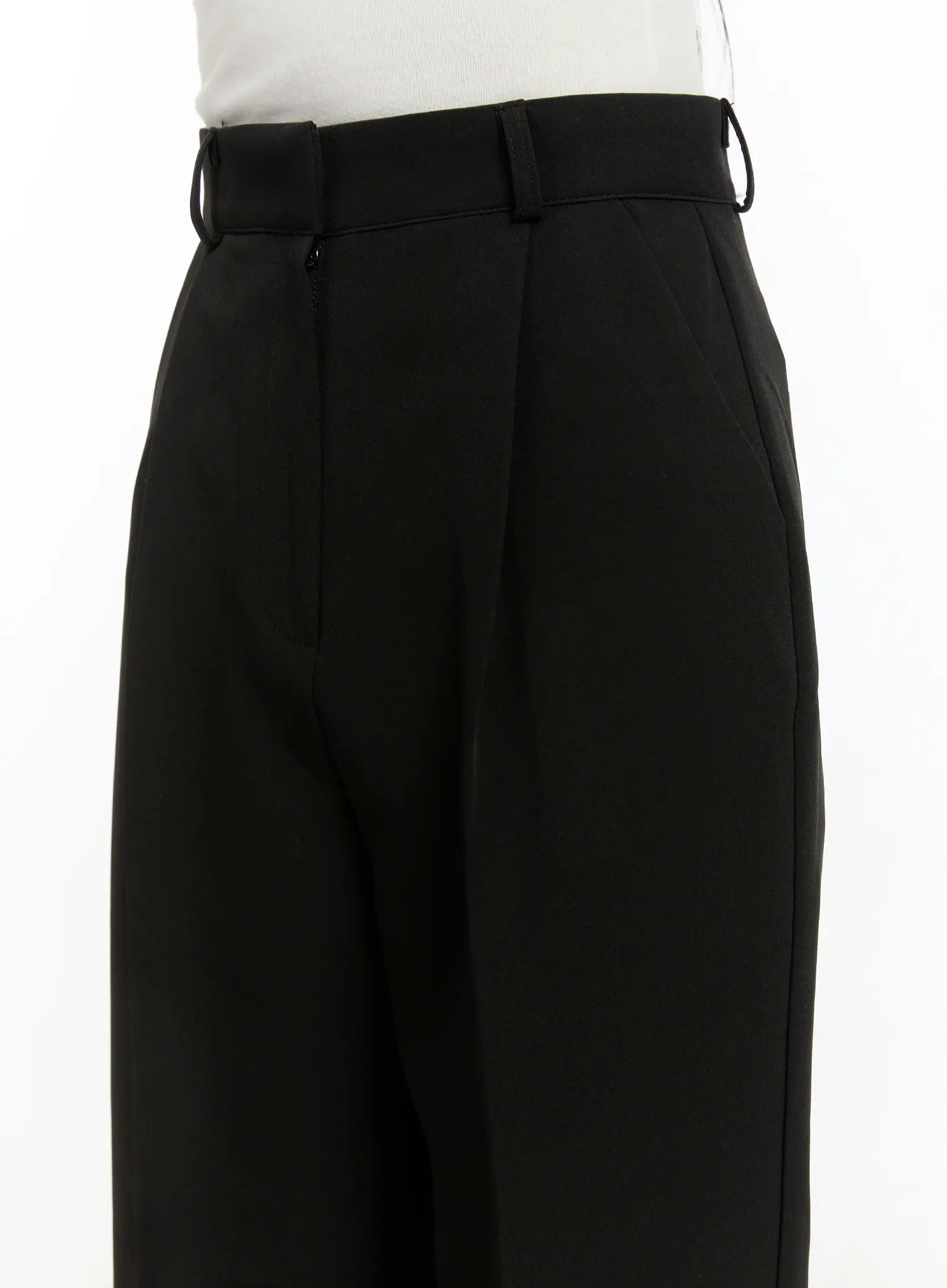 Stretch Wide Leg Trousers CM510 - Image 3