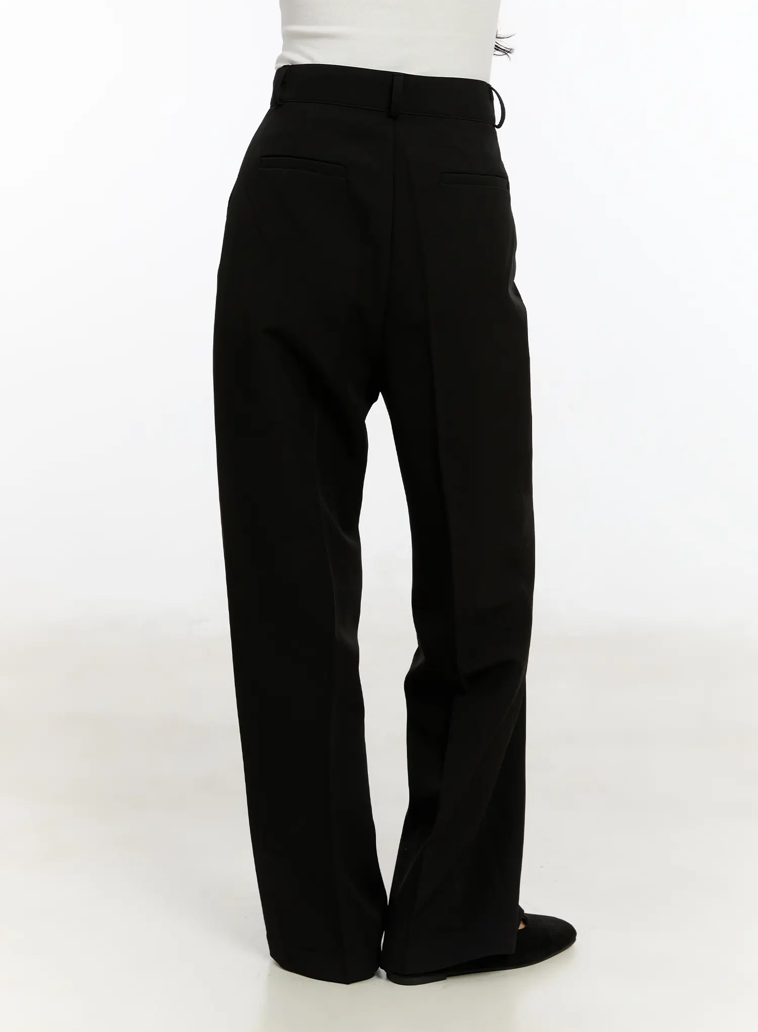 Stretch Wide Leg Trousers CM510 - Image 6