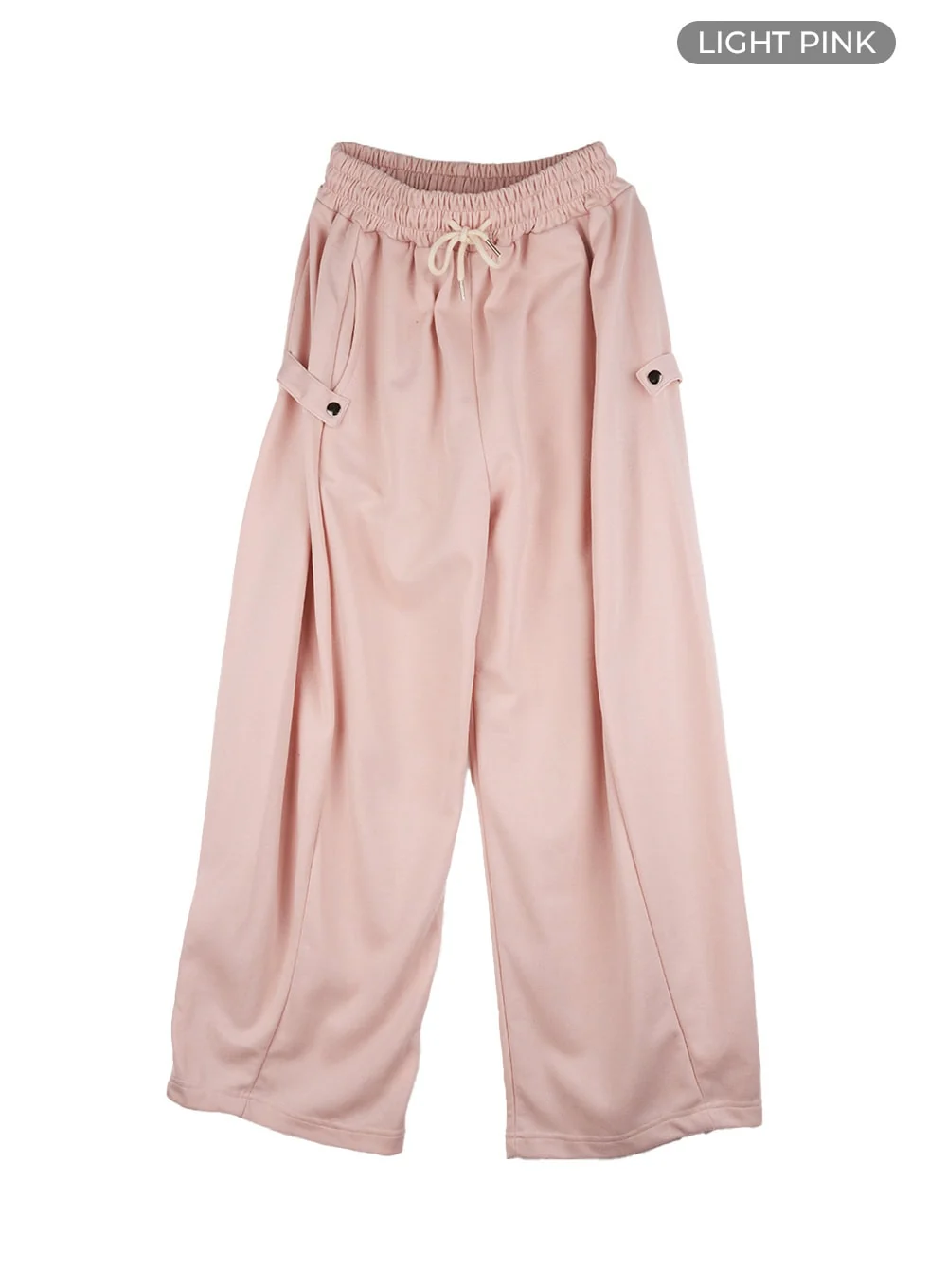 String Banded Pintuck Sweatpants CG421 - Image 15