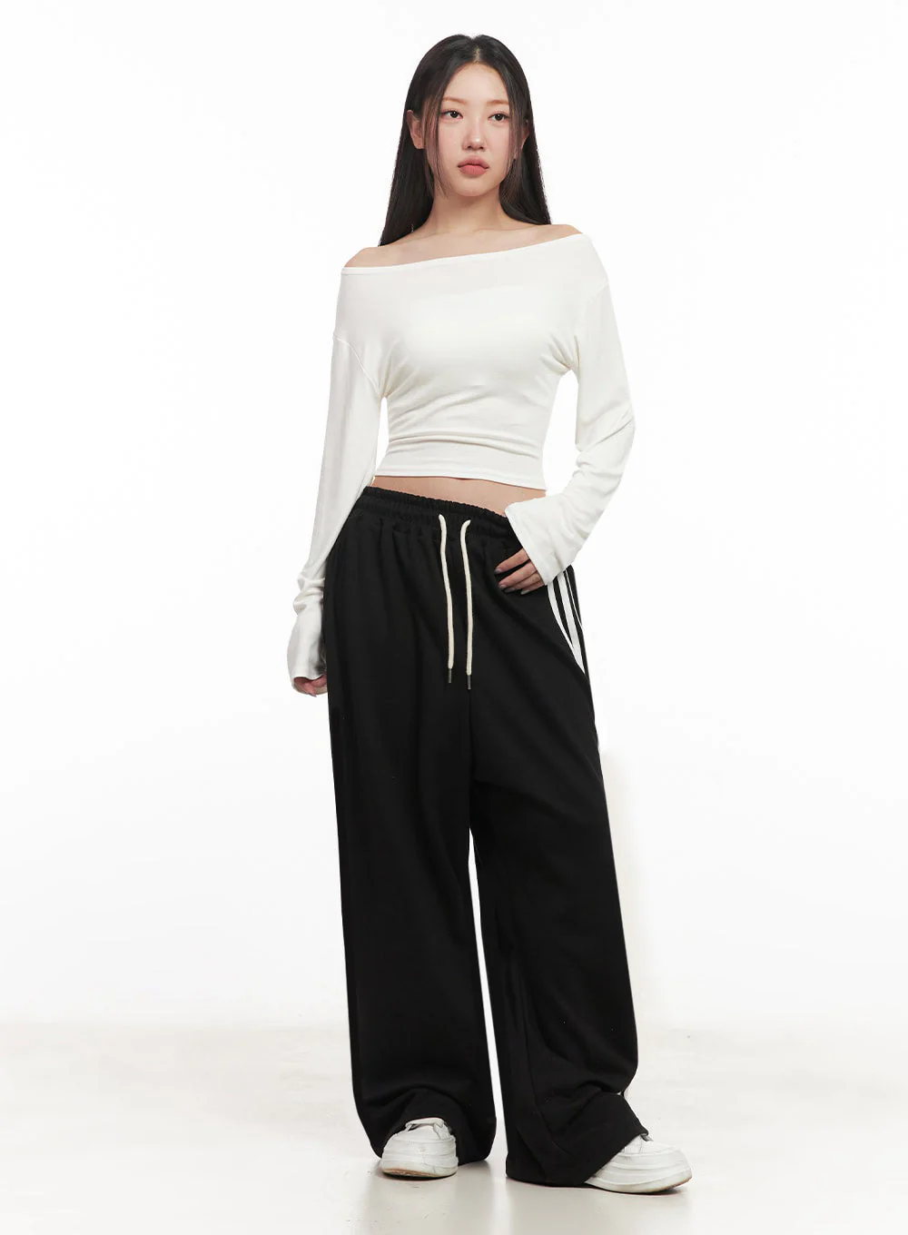 String Buttoned Trackpants IM524 - Image 5