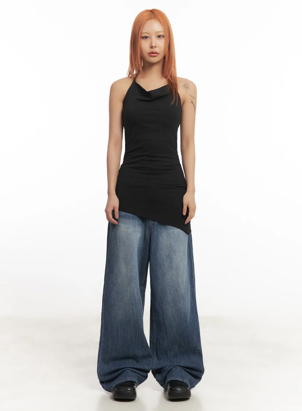 String Halter Long Cami Top IA517 - Image 6