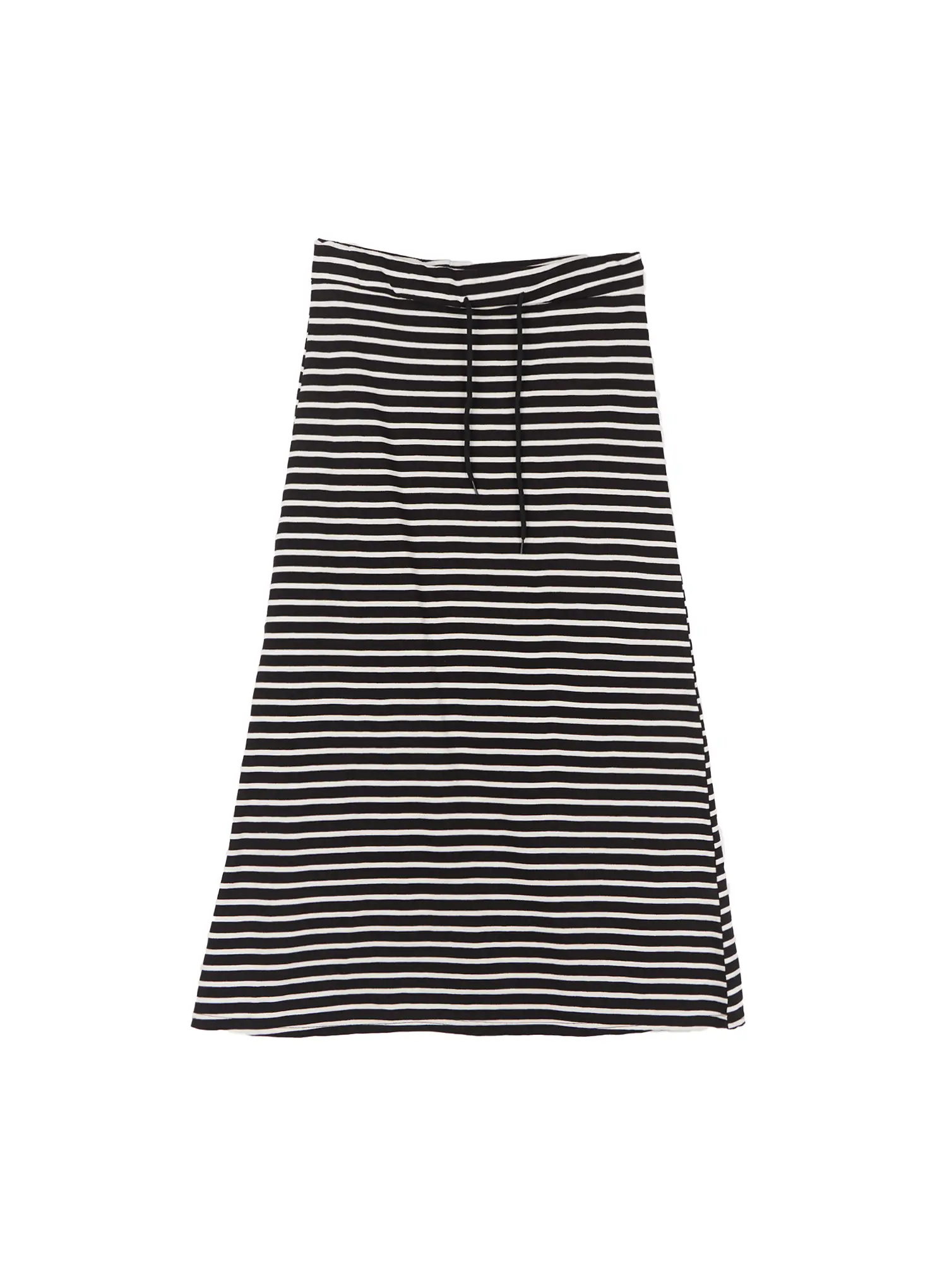 Striped Drawstring Maxi Skirt CL530 - Image 12