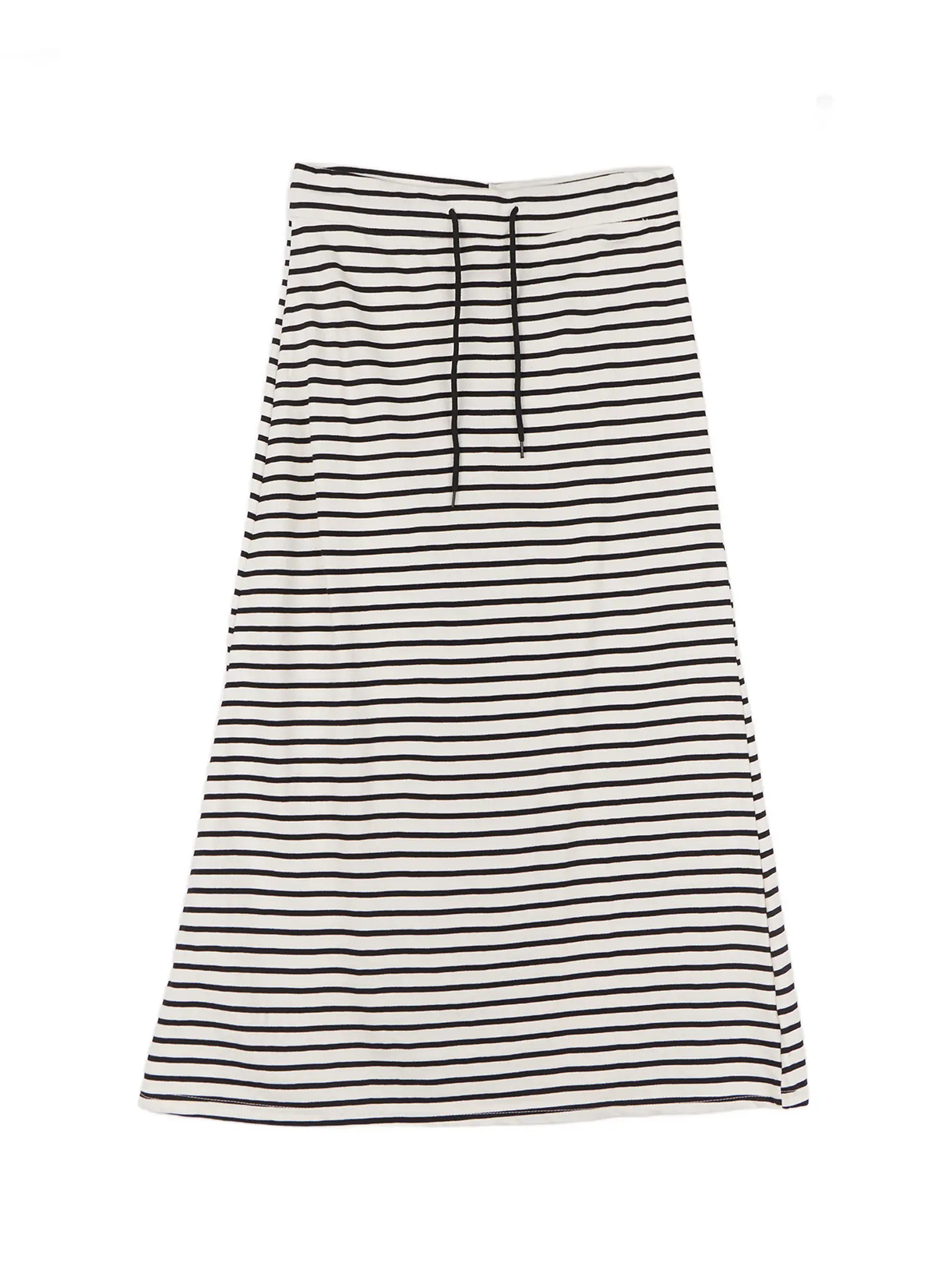 Striped Drawstring Maxi Skirt CL530 - Image 13