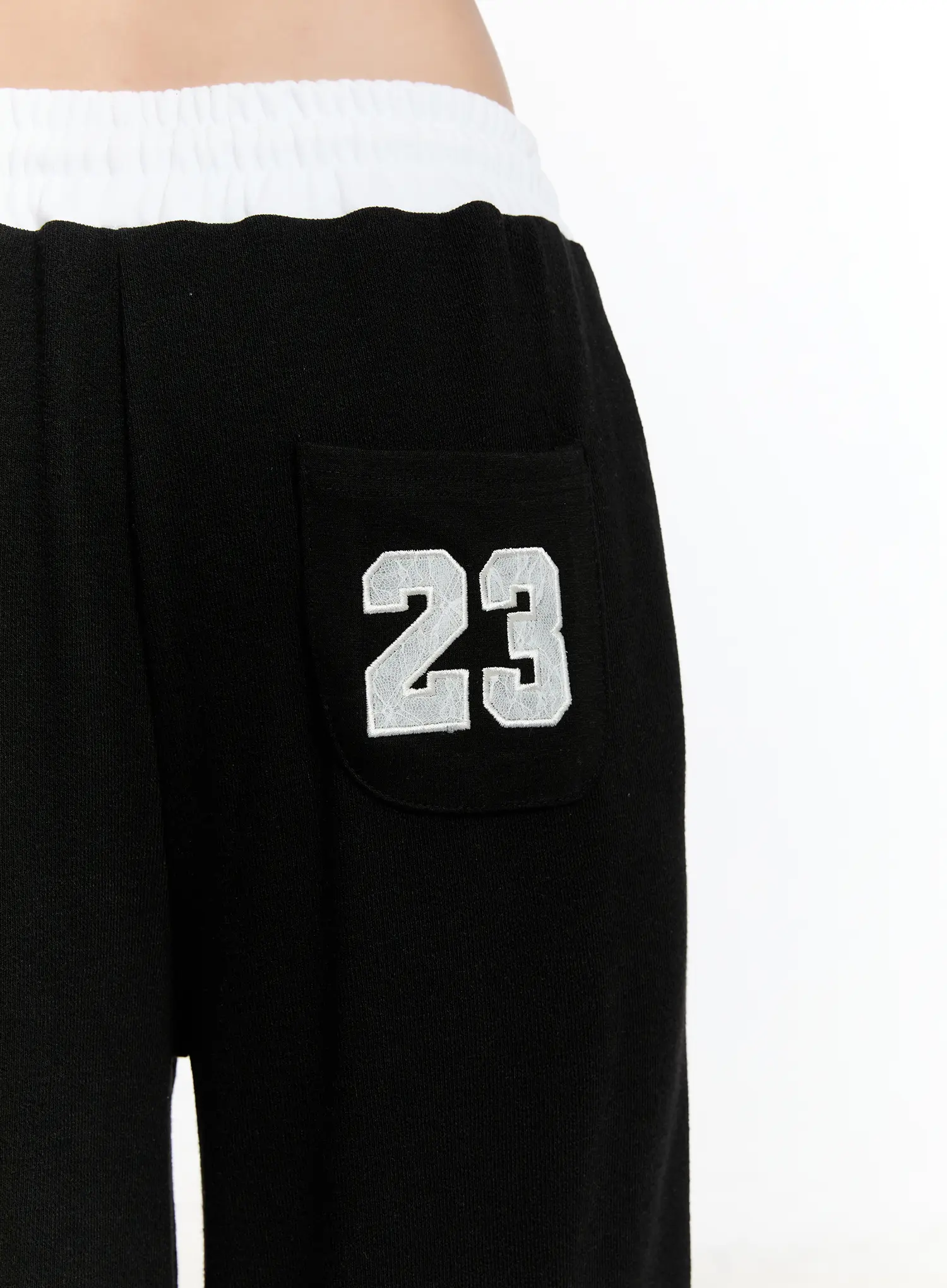 Striped Lace Sweatpants CM511 - Image 9