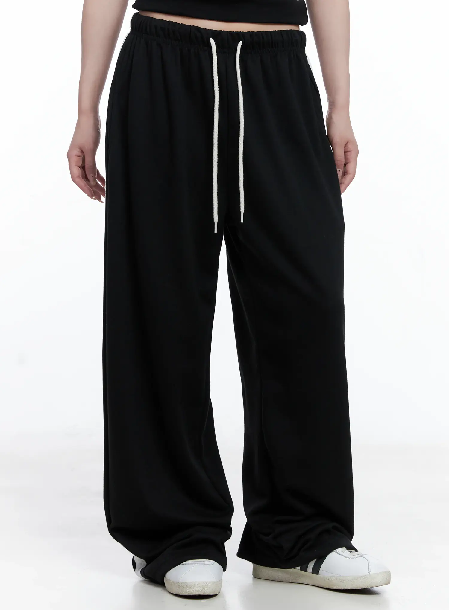Striped Wide-Leg Sweatpants CS501 - Image 9