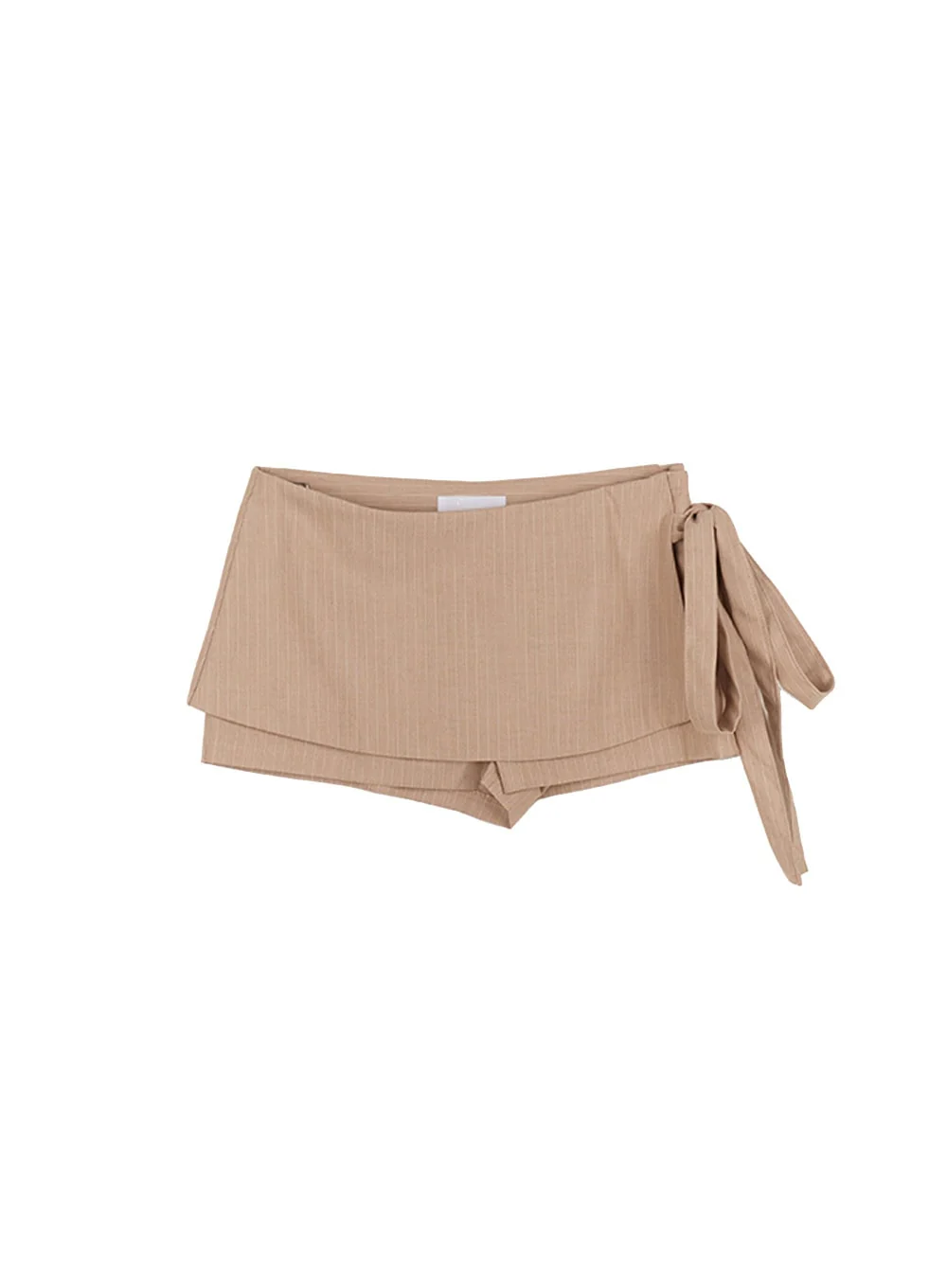 Striped Wrap Mini Skort CM528 - Image 10
