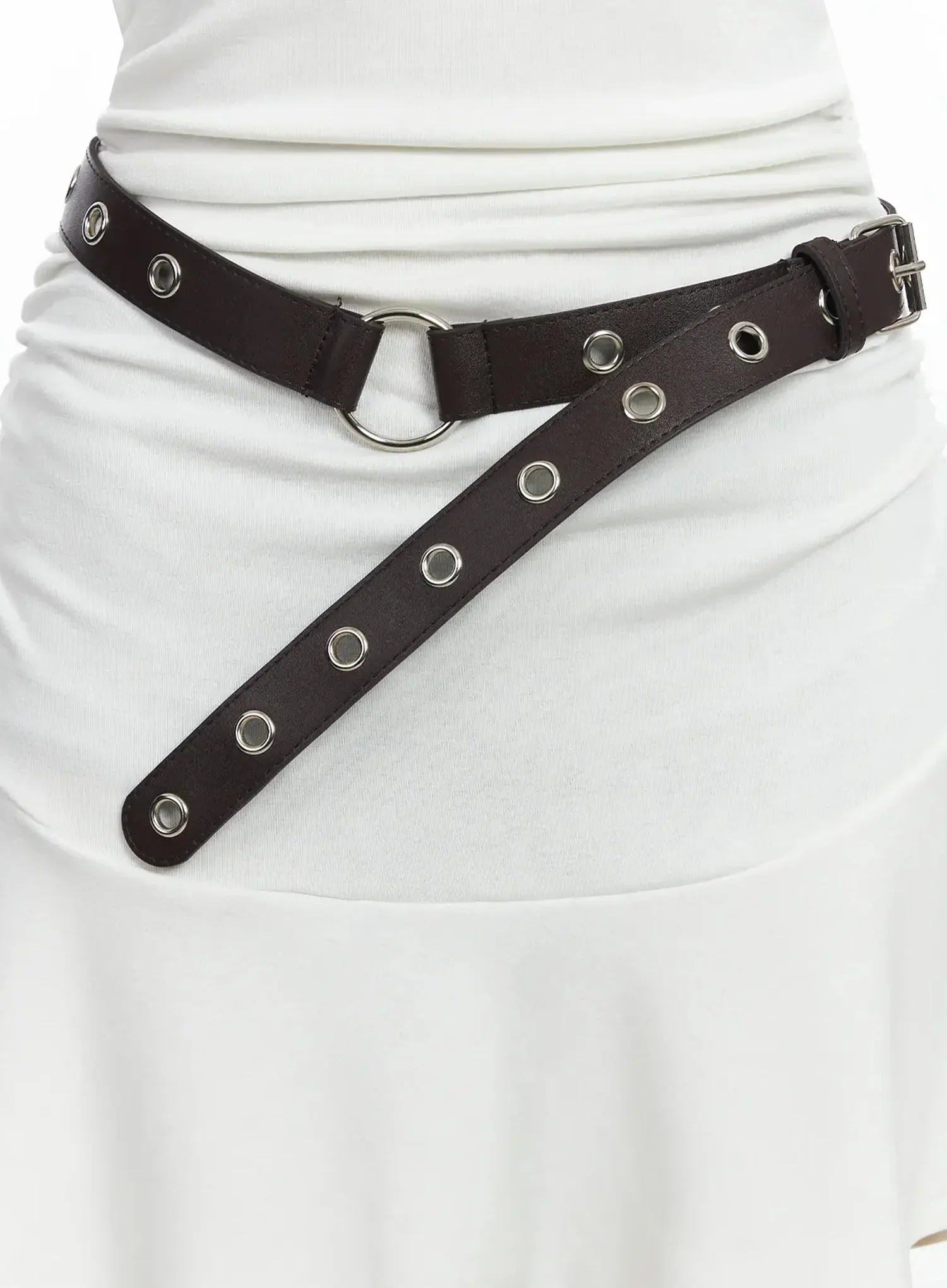 Studded Grommet Ring Belt IM506