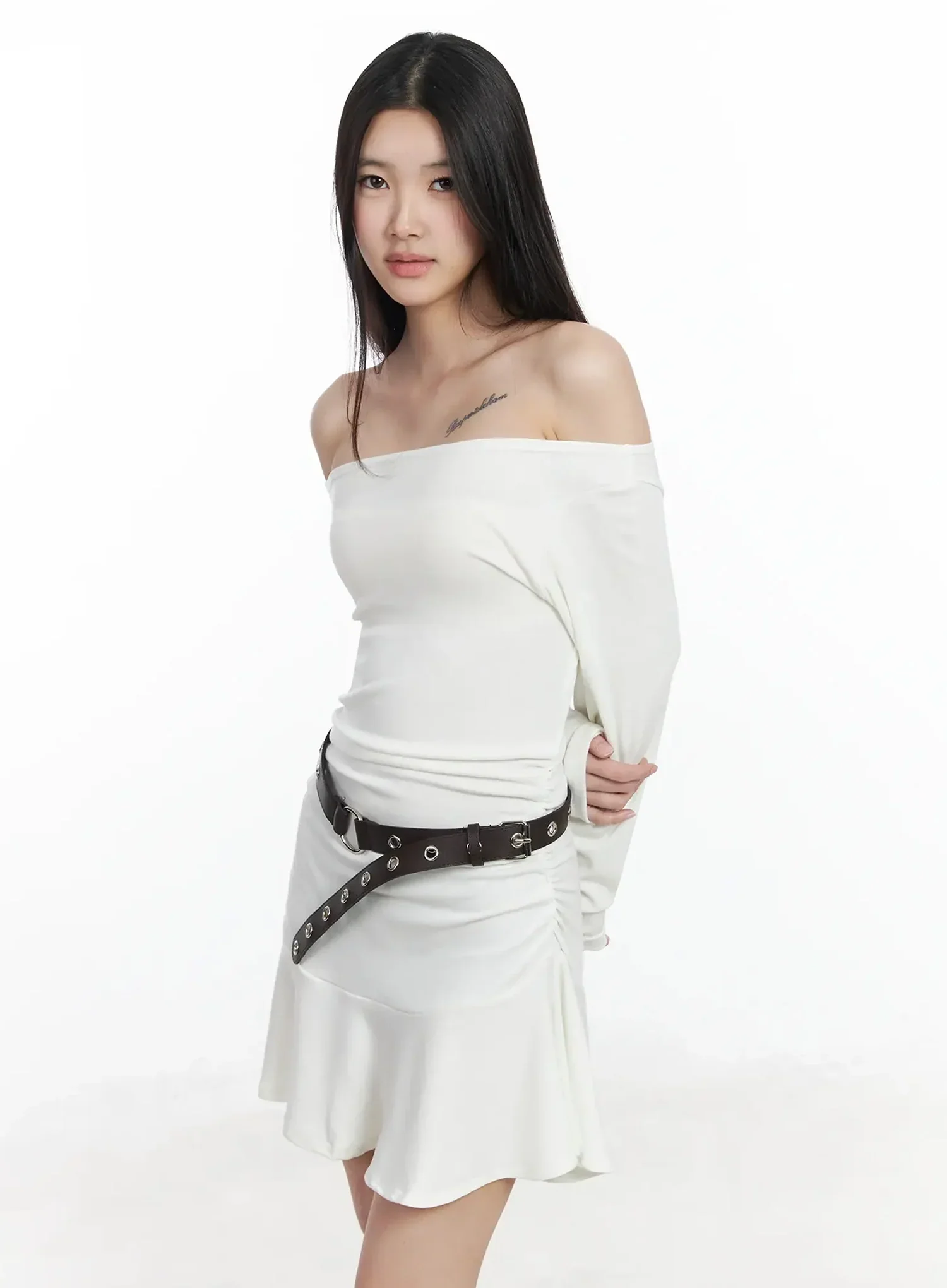 Studded Grommet Ring Belt IM506 - Image 3