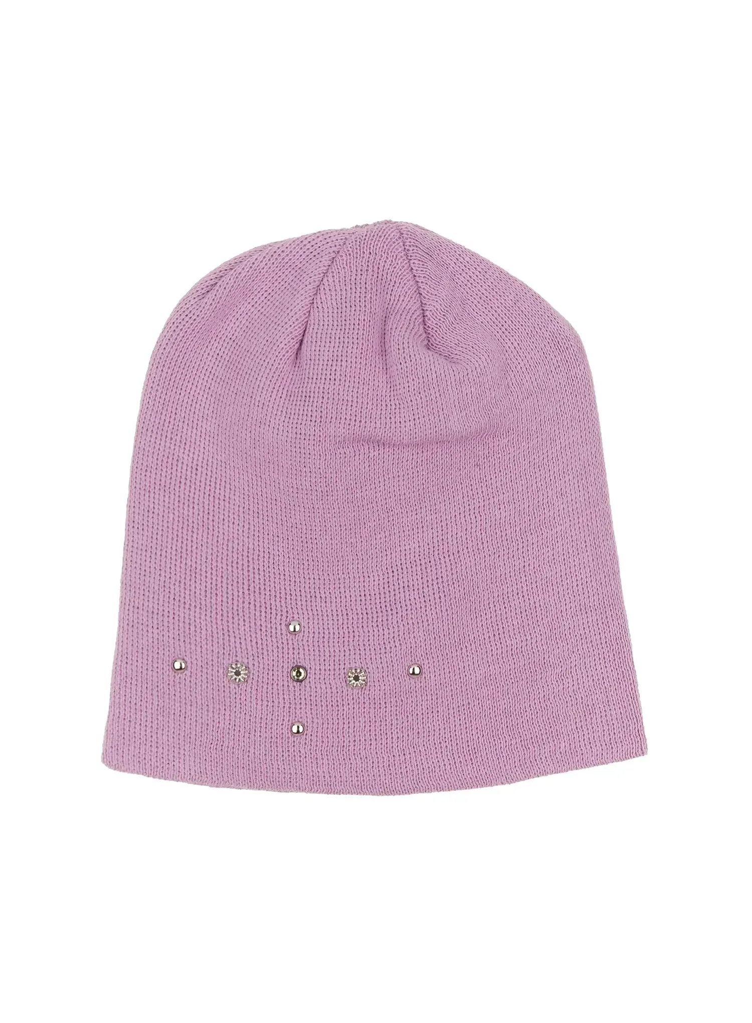 Studded Knit Beanie IM530 - Image 11