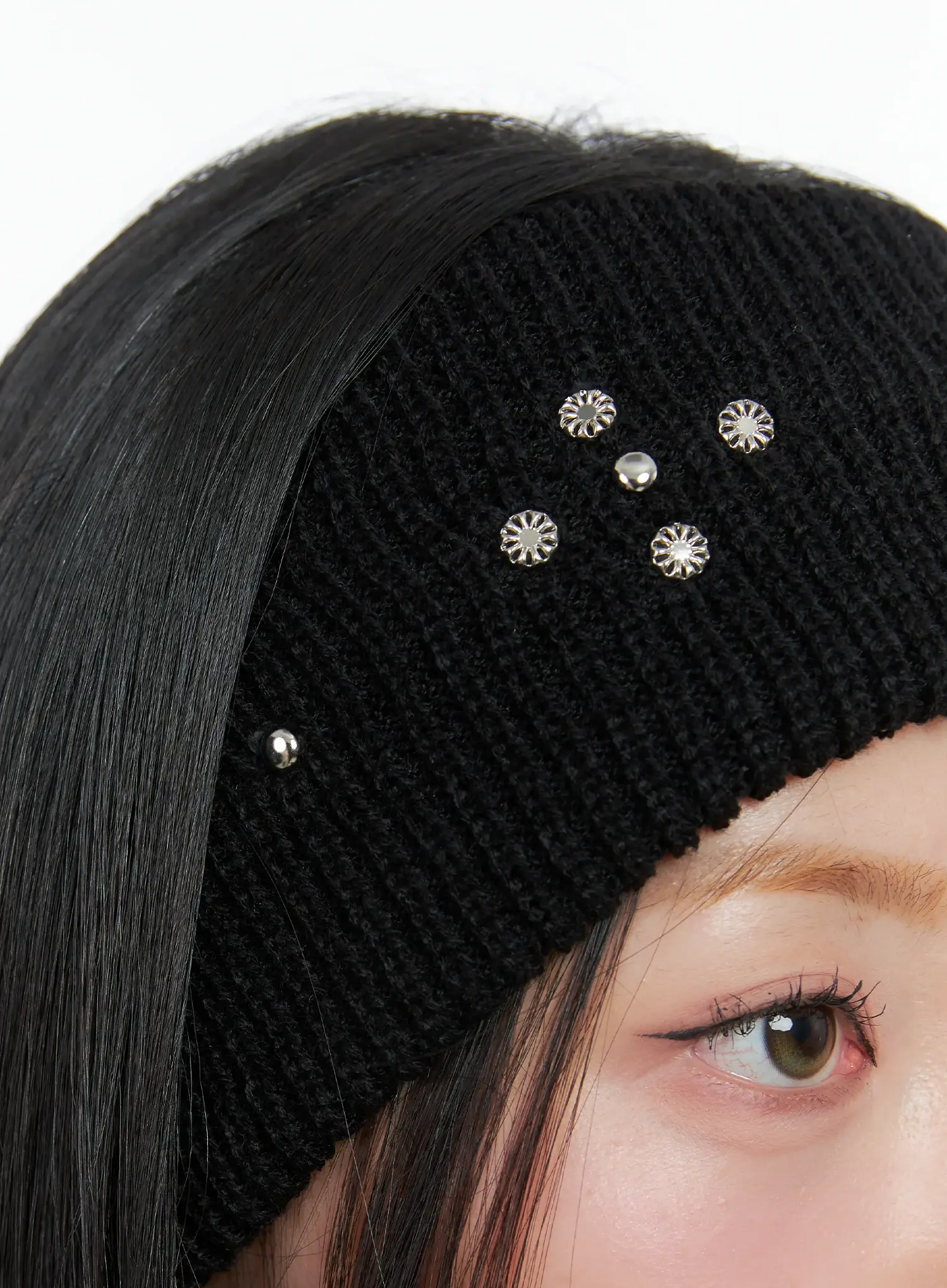 Studded Knit Headband CS503 - Image 3