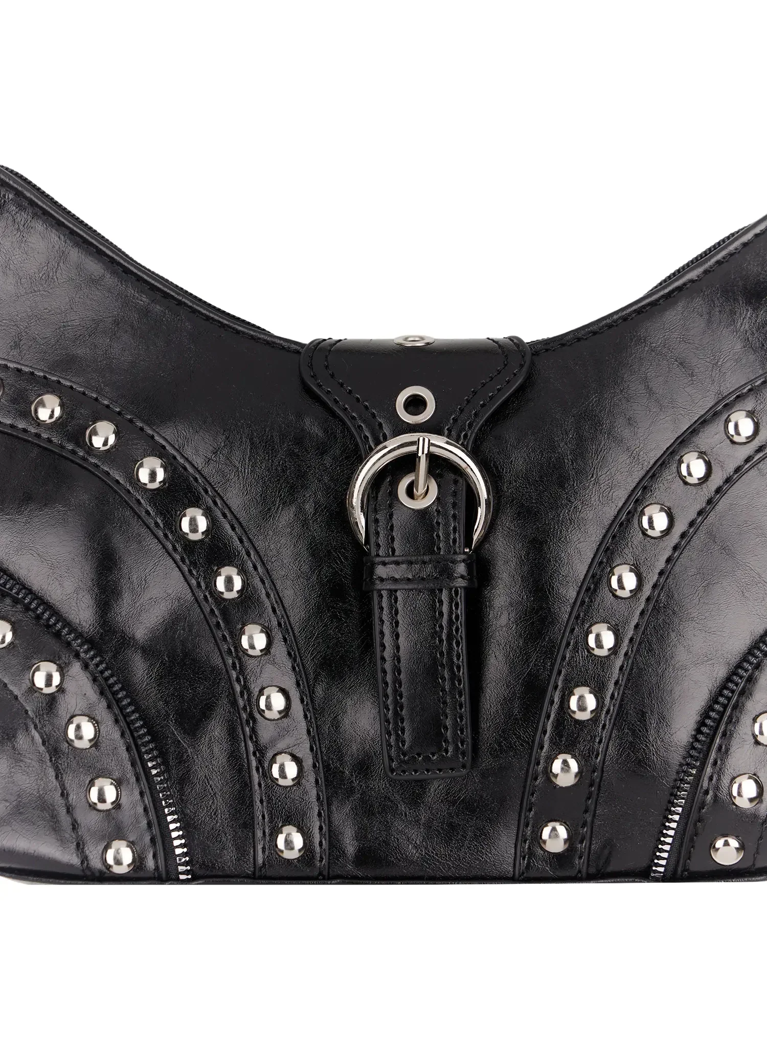 Studded Shoulder Bag IA507 - Image 10