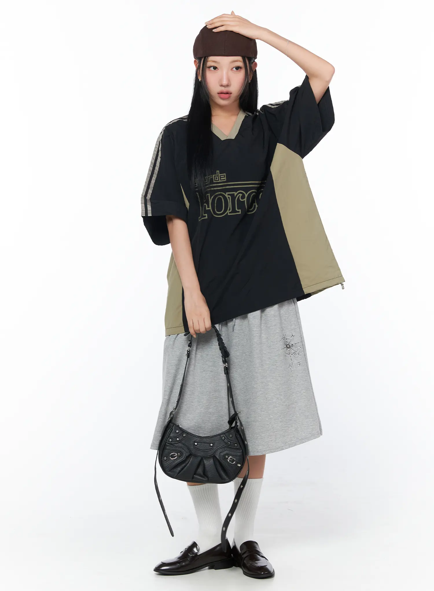 Studded Summer Bermuda Shorts CY513 - Image 2