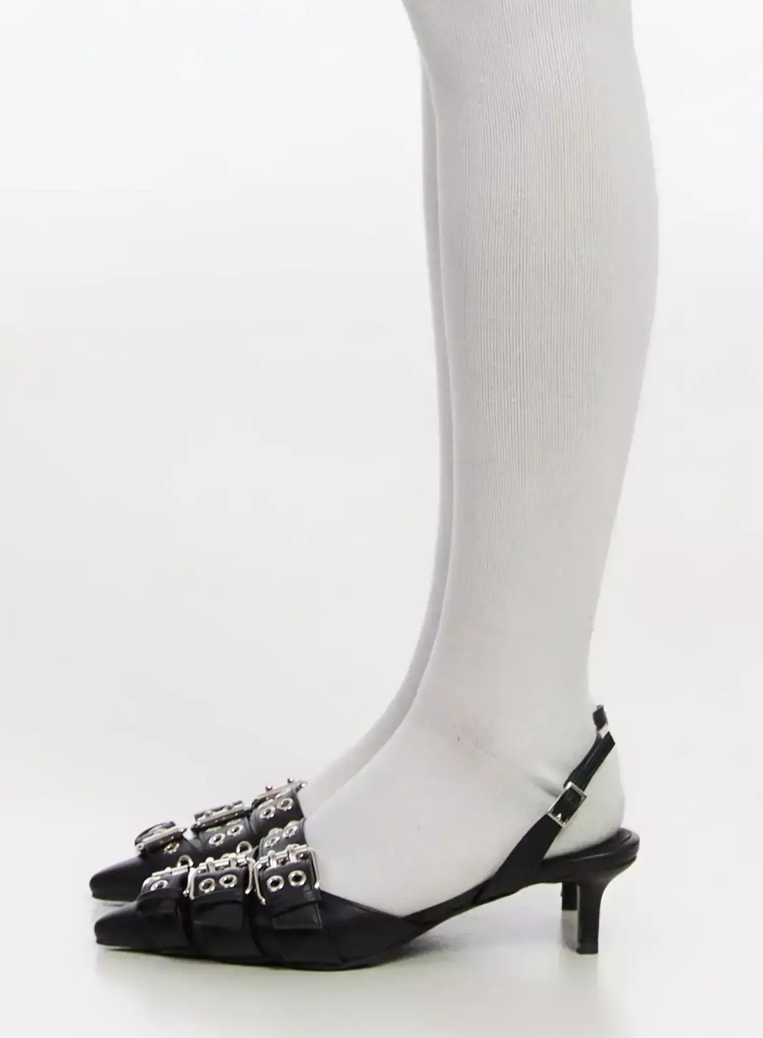 Stylish Buckle Stiletto Heels IM530 - Image 9