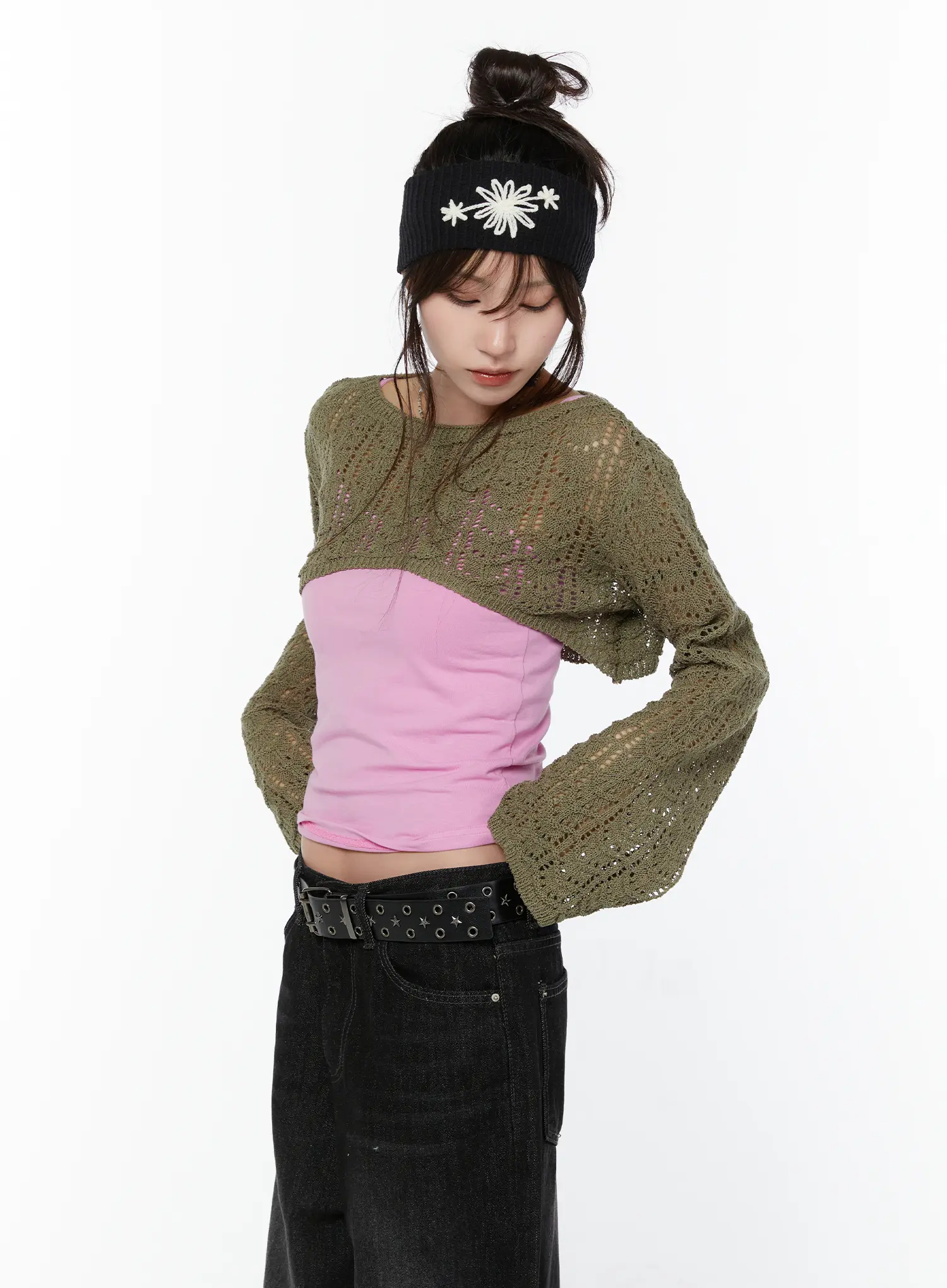 Summer Crochet Bolero CY514 - Image 9