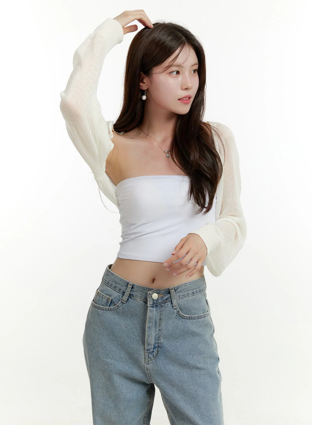 Summer Mesh Bolero OU427 - Image 3