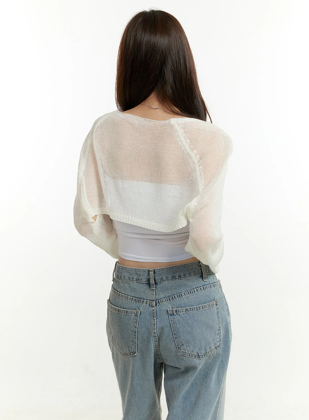 Summer Mesh Bolero OU427 - Image 5