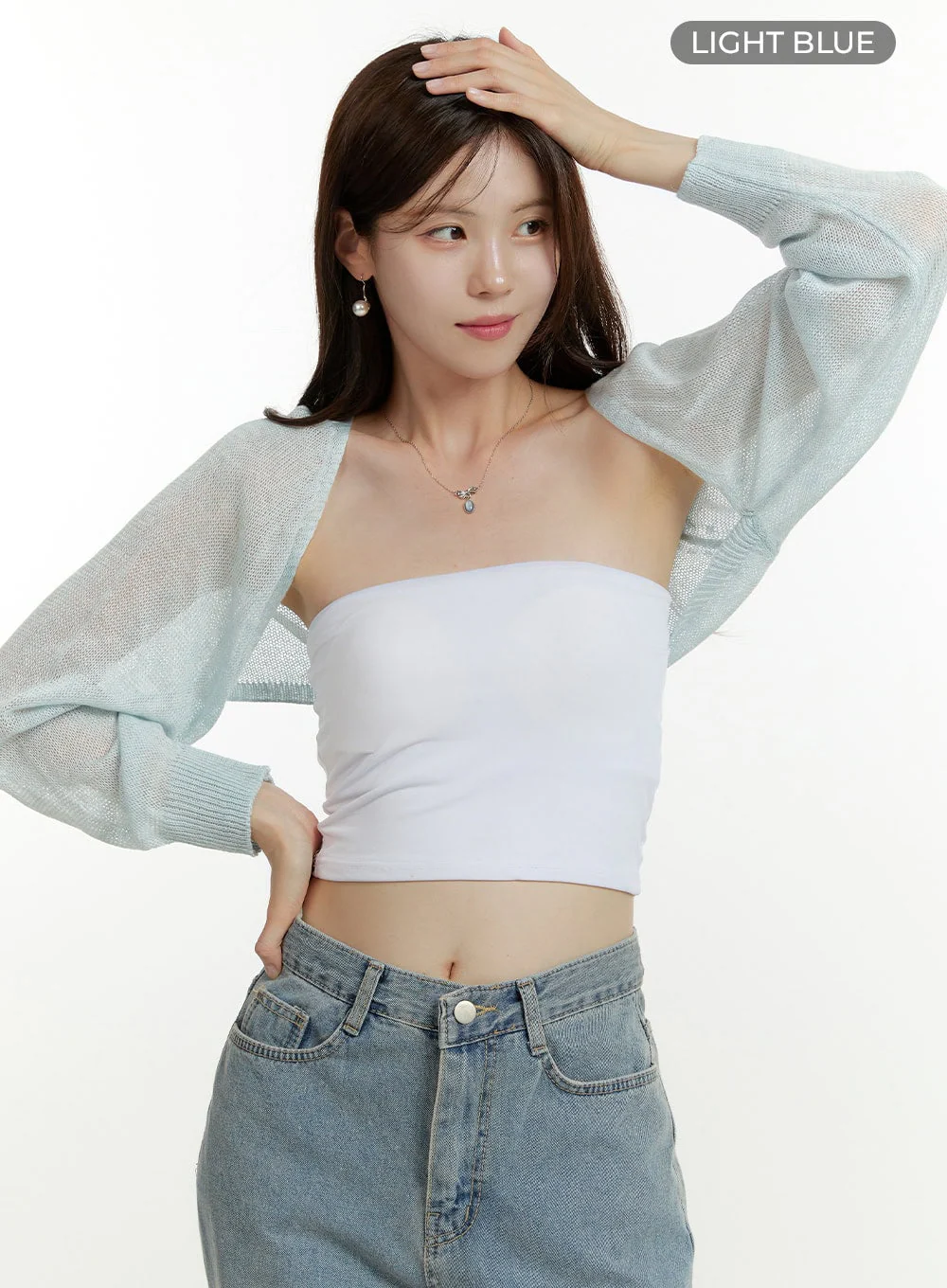 Summer Mesh Bolero OU427 - Image 8