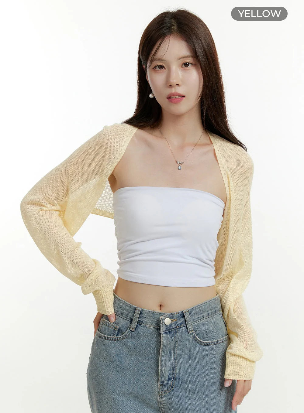 Summer Mesh Bolero OU427 - Image 9
