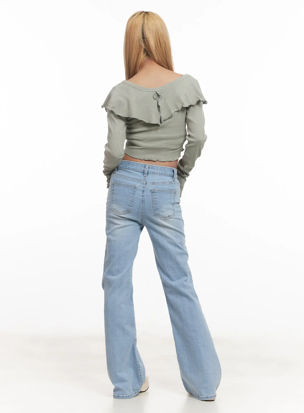 Suzy Slim-Fit Bootcut Jeans CM505 - Image 6