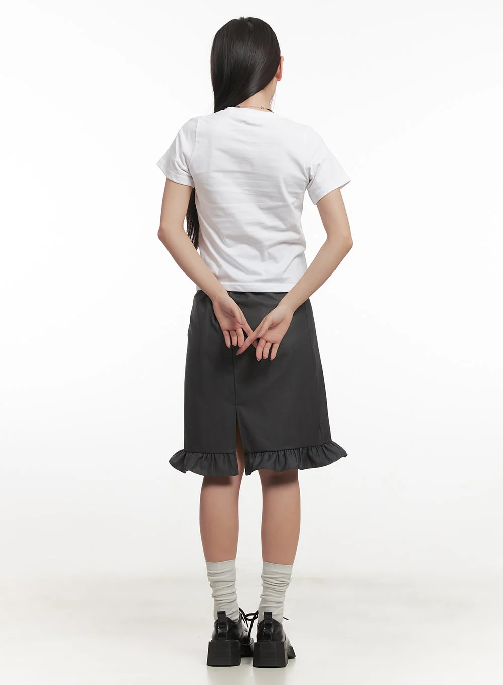 Sweetheart Graphic Crop Tee CF526 - Image 4