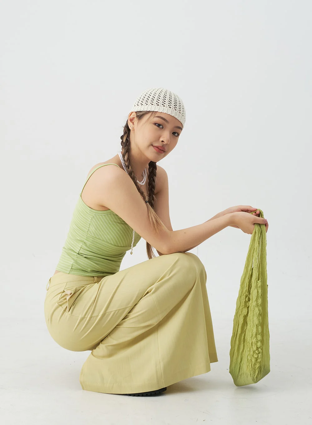Tailored Maxi Skirt CJ08 - Image 15