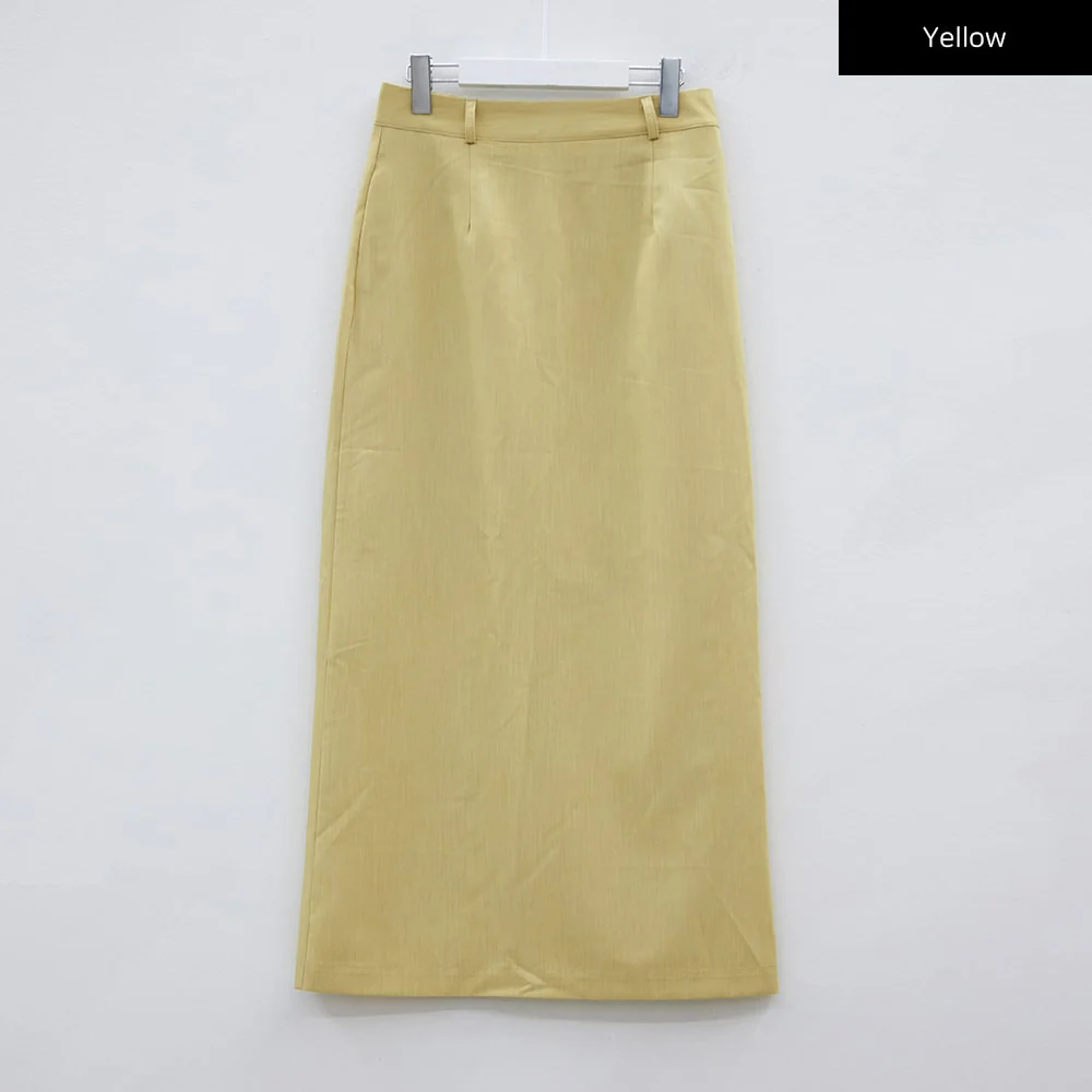 Tailored Maxi Skirt CJ08 - Image 19