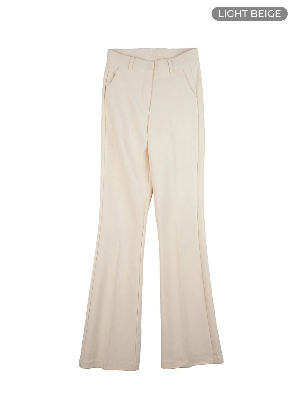 Tailored Slim-Fit Flare Trousers OO429 - Image 9