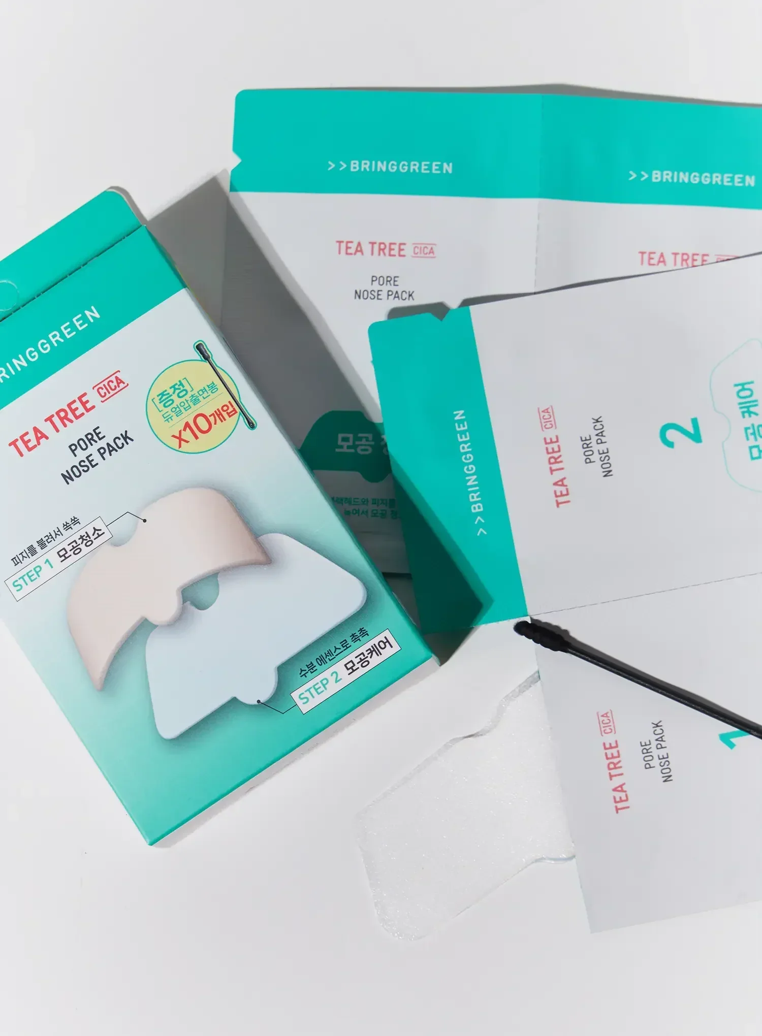 Tea Tree Cica Pore Nose Pack (5ea) - Image 2