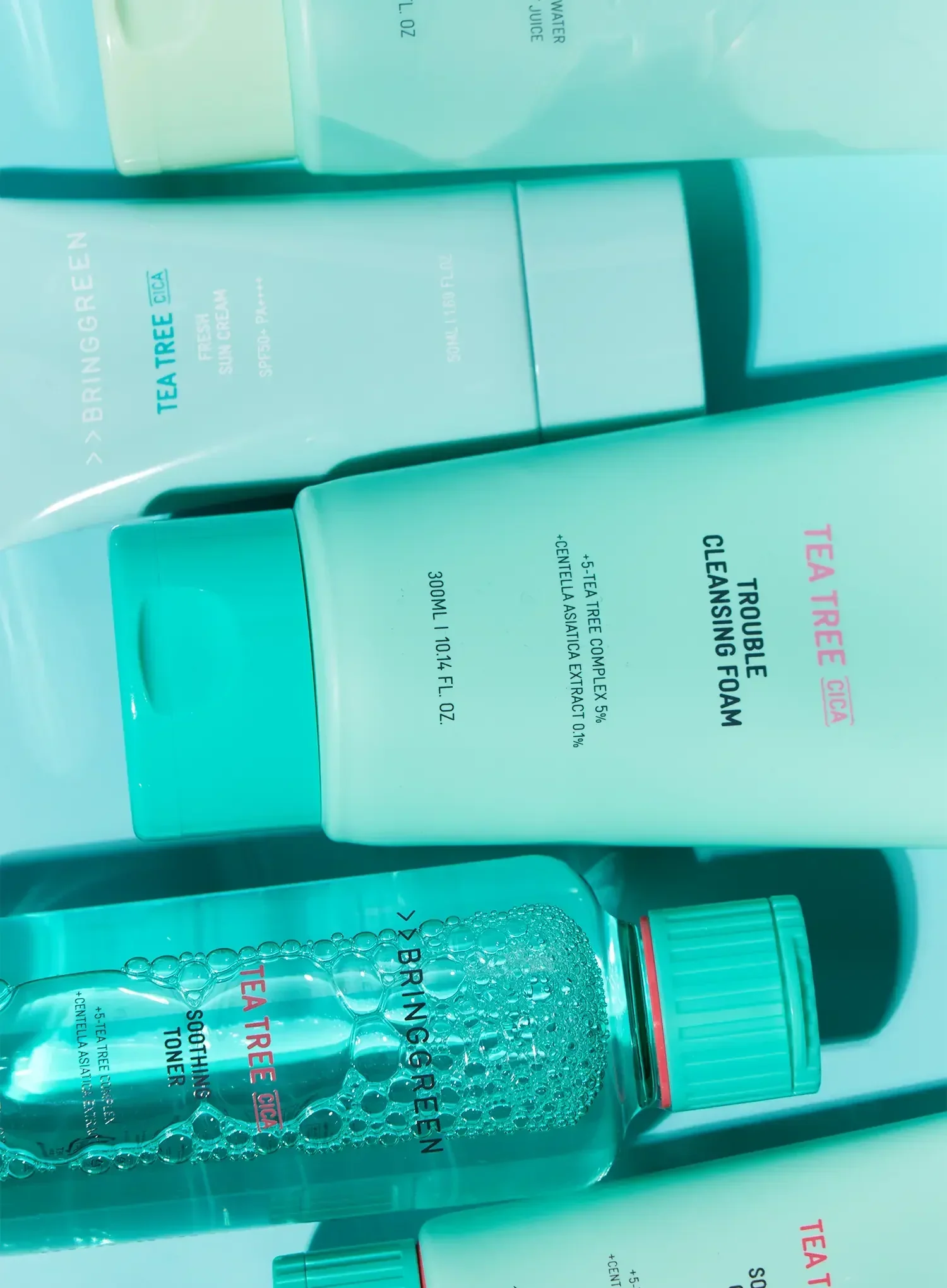 Tea Tree Cica Trouble Cleansing Foam (300ml) - Image 3