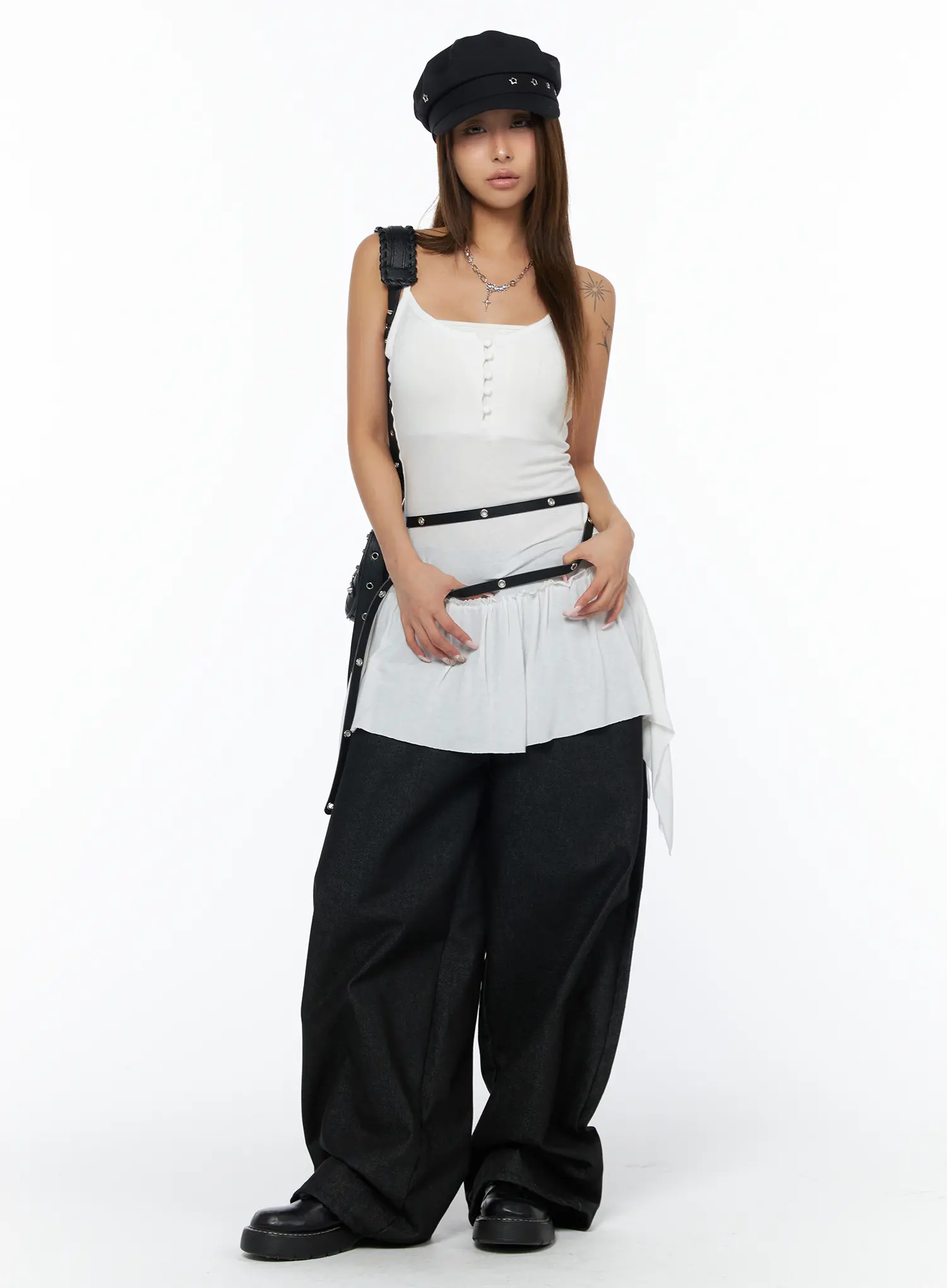 Teagan Classic Wide Leg Jeans CA516 - Image 2