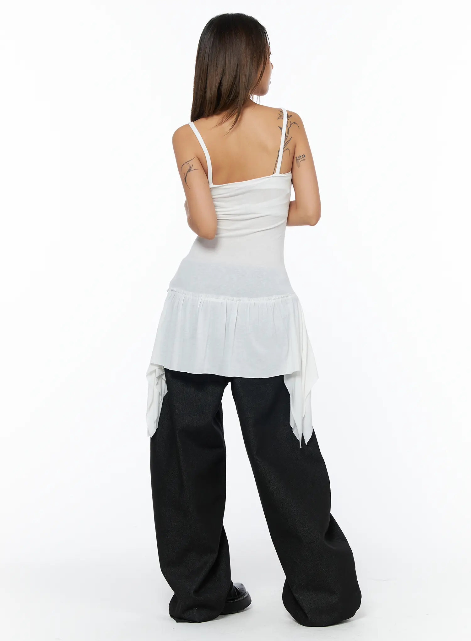 Teagan Classic Wide Leg Jeans CA516 - Image 7