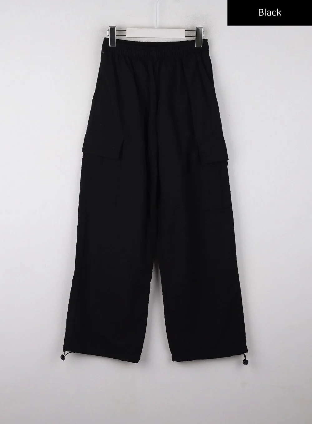Terry Middle Waist Solid Pocket Cargo Pants (UNISEX) CD329 - Image 14