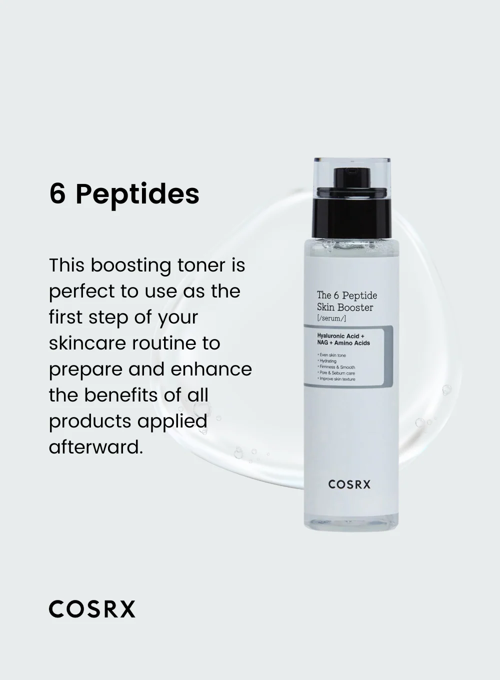 The 6 Peptide Skin Booster Serum (150ml) - Image 4