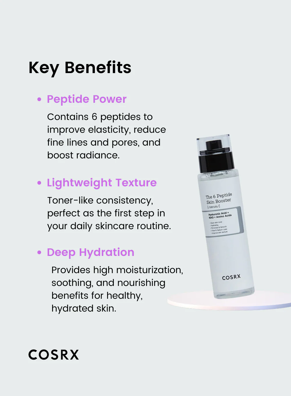 The 6 Peptide Skin Booster Serum (150ml) - Image 5