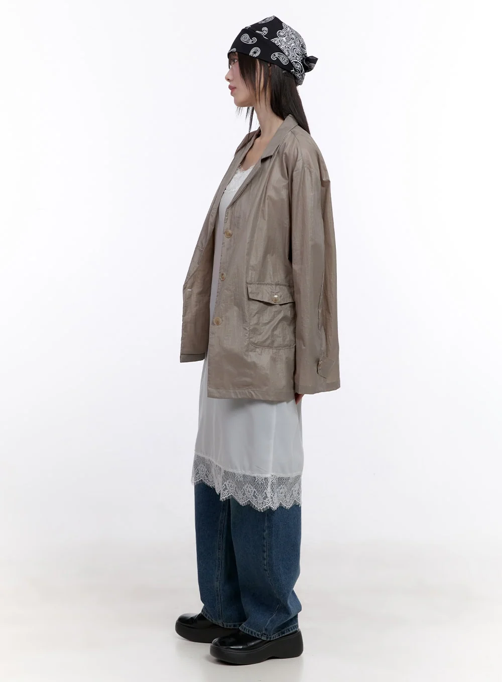 Thin Windbreaker Blazer CF512 - Image 3