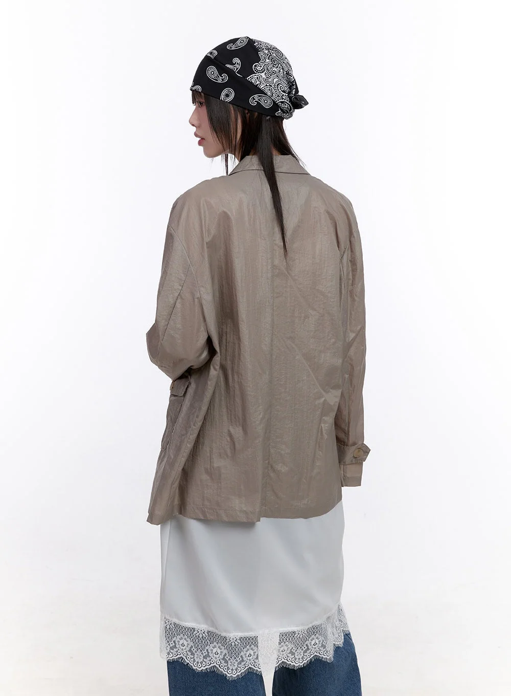 Thin Windbreaker Blazer CF512 - Image 6