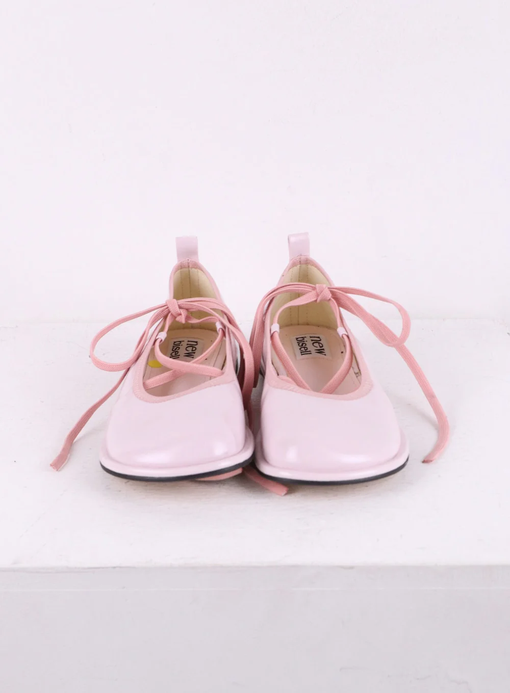 Tie Leg Ballet Flats IJ430 - Image 8