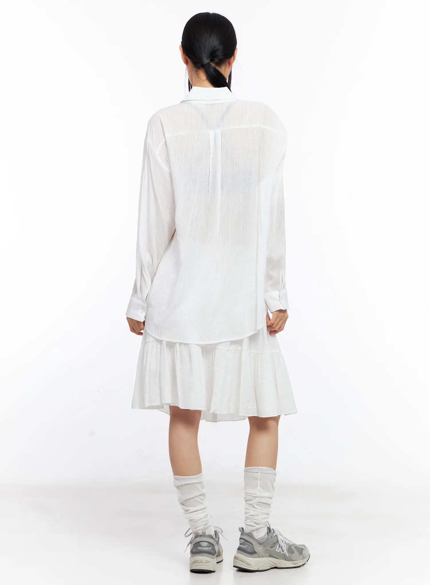 Tiered Flowy Midi Skirt CL529 - Image 10