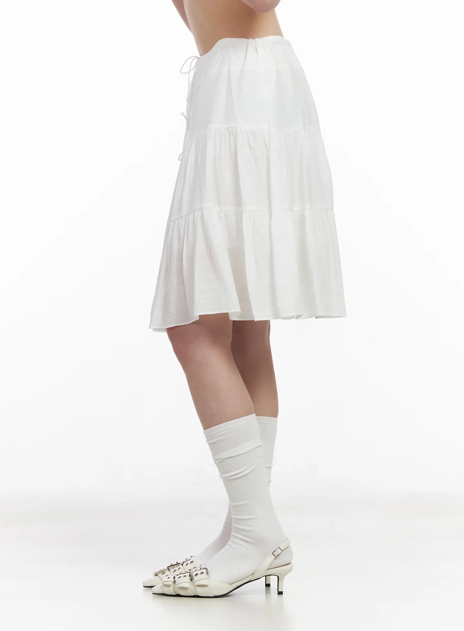 Tiered Midi Skirt CM512 - Image 3