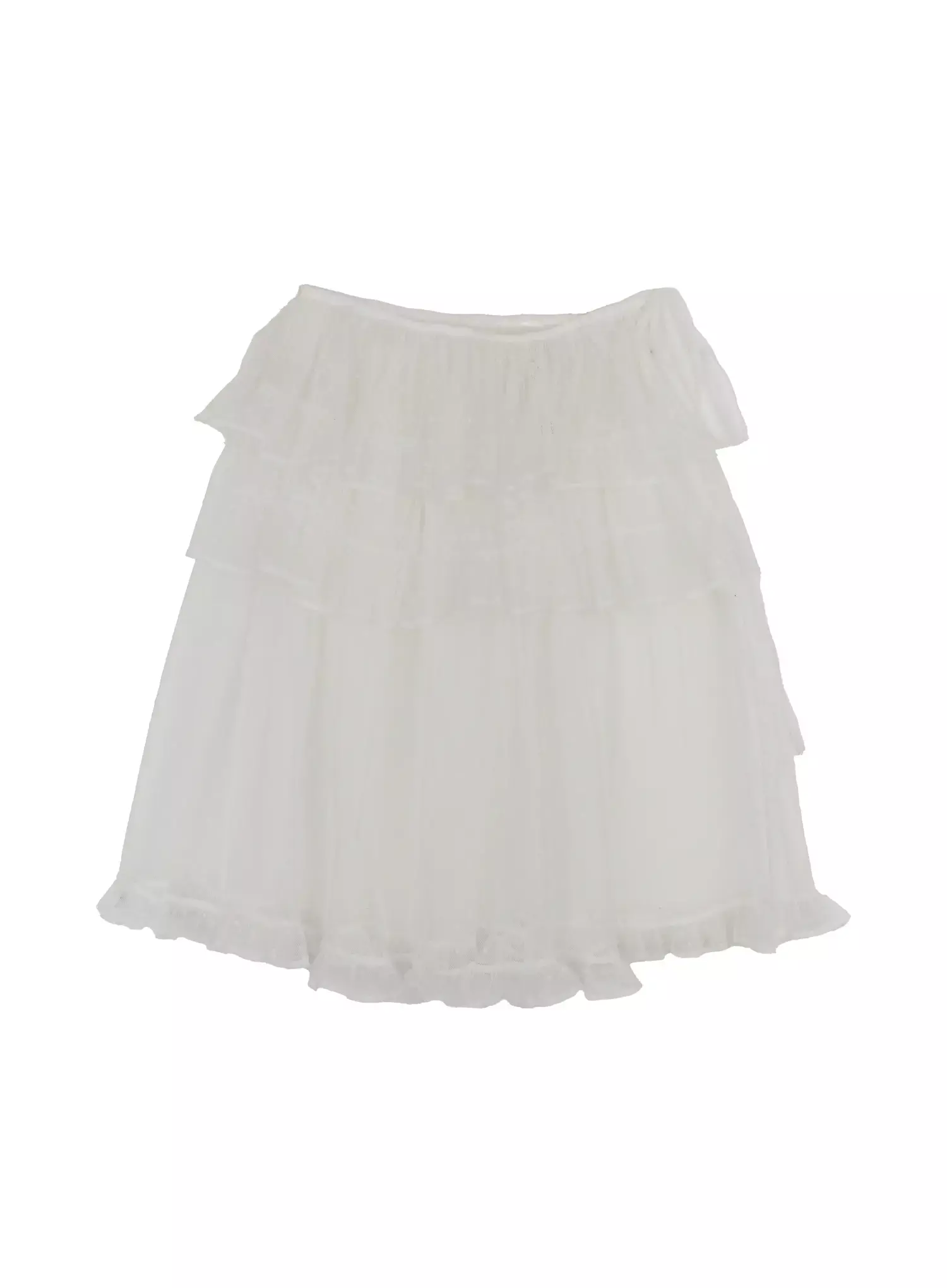 Tiered Tulle Polka Dot Skirt IM506 - Image 14
