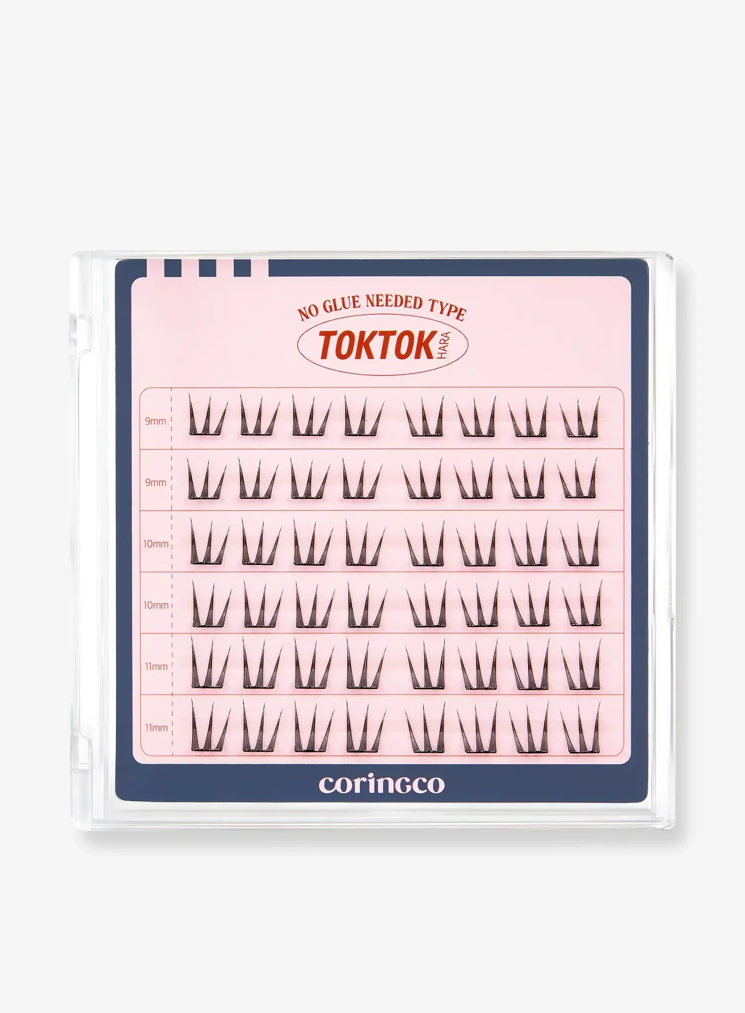 TOKTOKHARA No Glue Eyelash - Light (36pcs-90pcs) - Image 12
