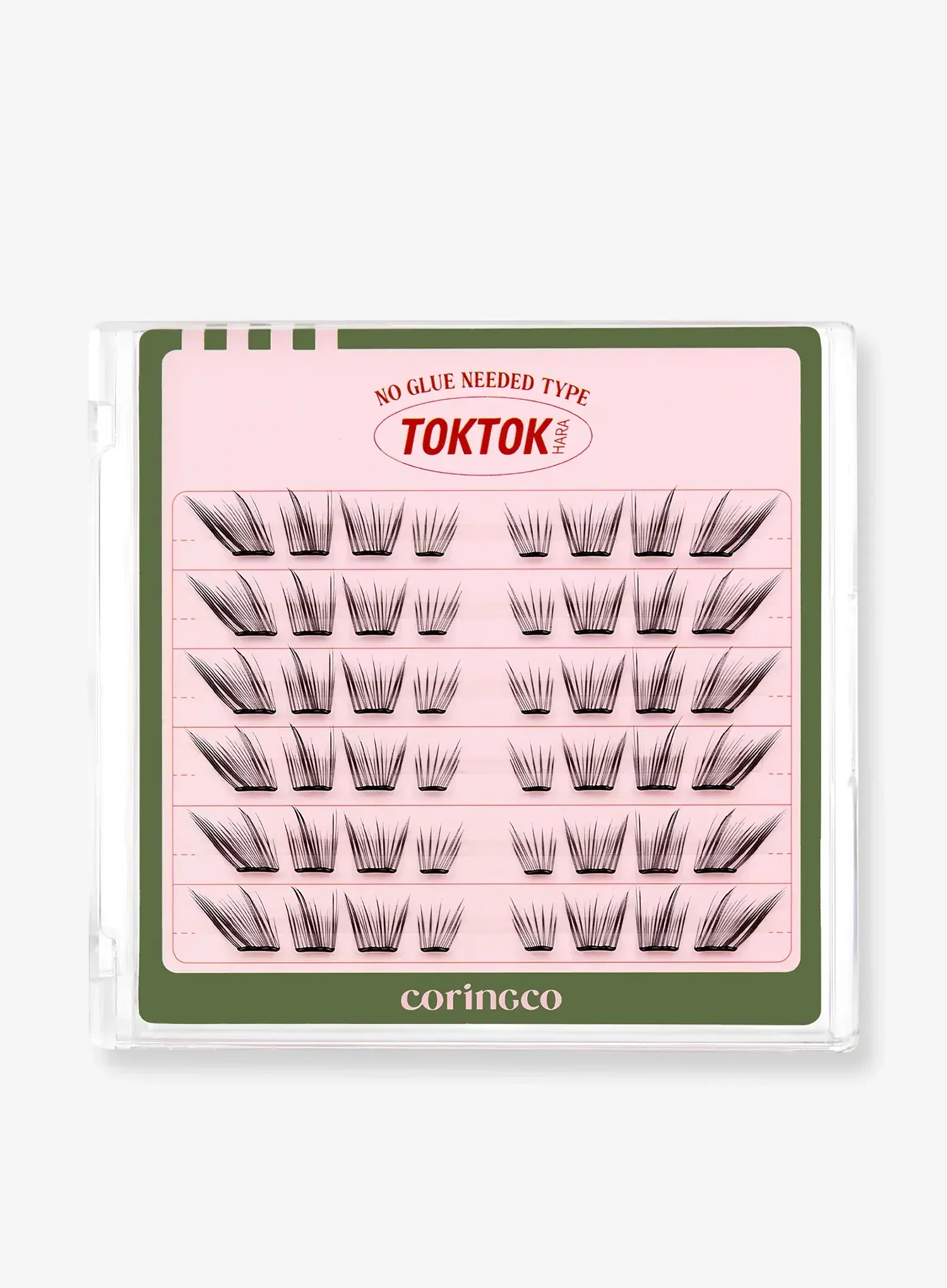 TOKTOKHARA No Glue Eyelash - Light (36pcs-90pcs) - Image 23